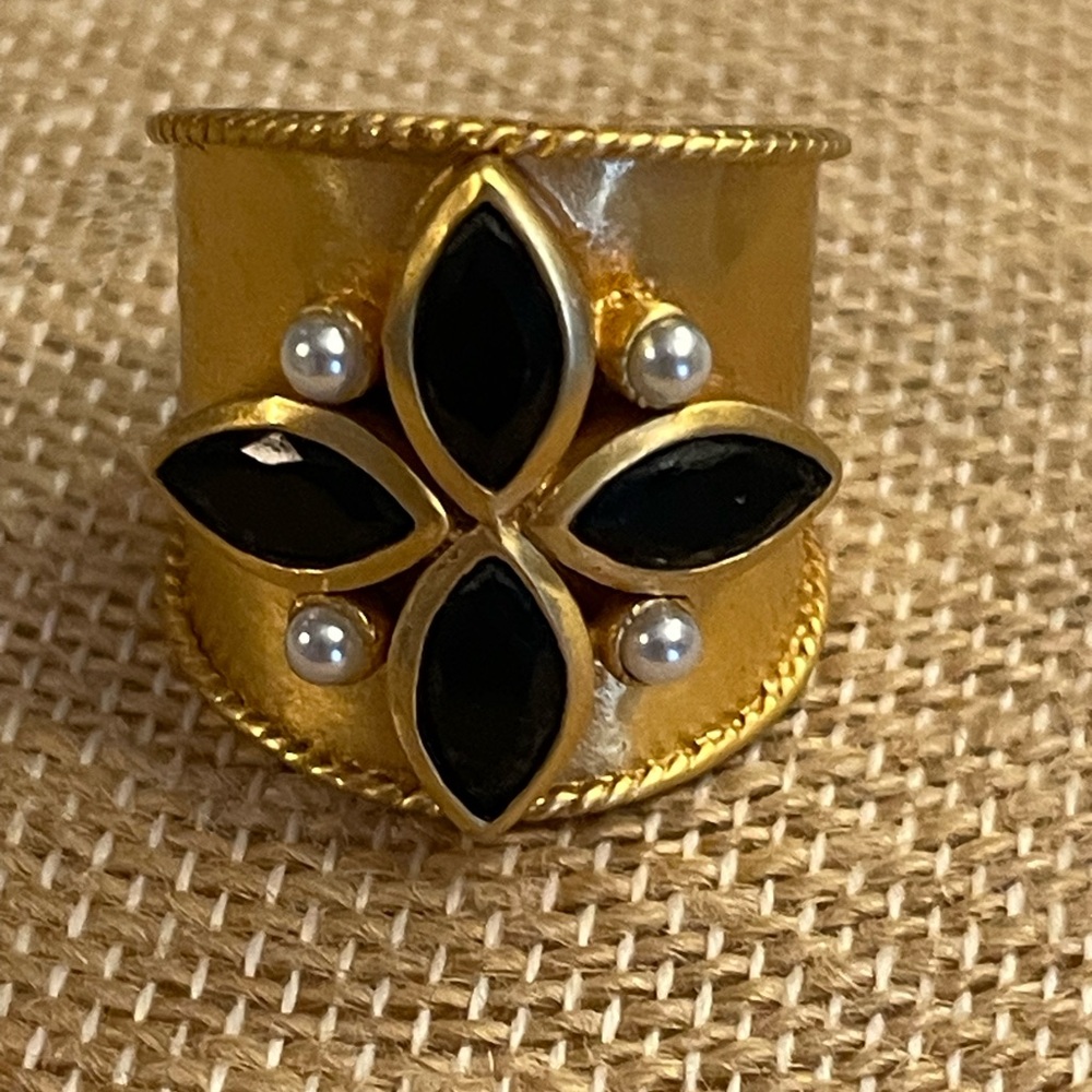Julie Vos Monaco Statement Ring - Picture 2 of 7